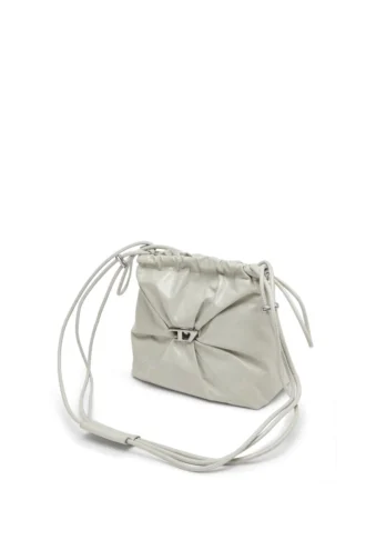 scrunch-d bucket Torba Scrunch-D-Bucket z błyszczącej marszczonej skóry