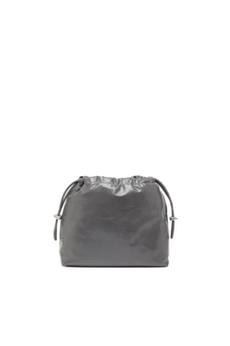 scrunch-d bucket Torba Scrunch-D-Bucket z błyszczącej marszczonej skóry