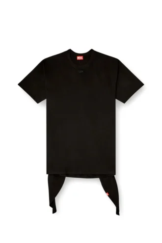 Sukienka T-shirtowa d-eivor z wiązaniem z przodu