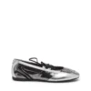 Sznurowane baleriny d-mile Sznurowane baleriny D-Mile-Metallic