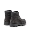 sznurowane d-hammer w Sznurowane buty D-Hammer-Combat z dżinsu i skóry