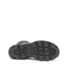 sznurowane d-hammer w Sznurowane buty D-Hammer-Combat z dżinsu i skóry