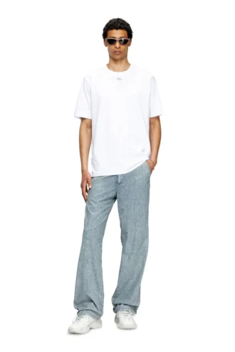 t-adjust-marey T-shirt z wycięciem Oval D