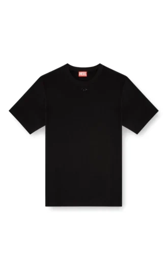 t-adjust-marey T-shirt z wycięciem Oval D