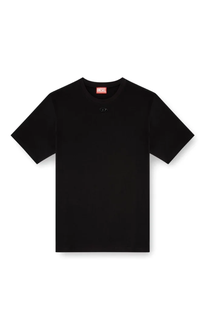 t-adjust-marey T-shirt z wycięciem Oval D