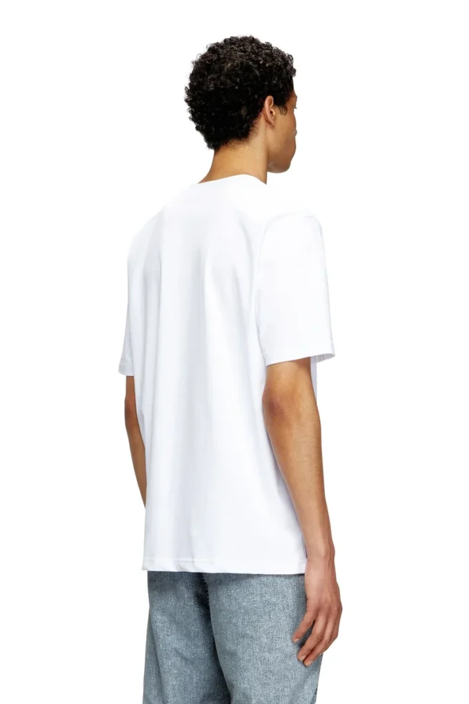 t-adjust-marey T-shirt z wycięciem Oval D