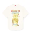 t-bix-aa T-shirt z nadrukiem tekstu piosenki
