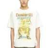 t-bix-aa T-shirt z nadrukiem tekstu piosenki