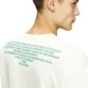 t-bix-aa T-shirt z nadrukiem tekstu piosenki