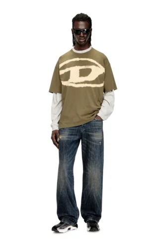 t-boxt-bleach Koszulka z wybielonym logo Oval D