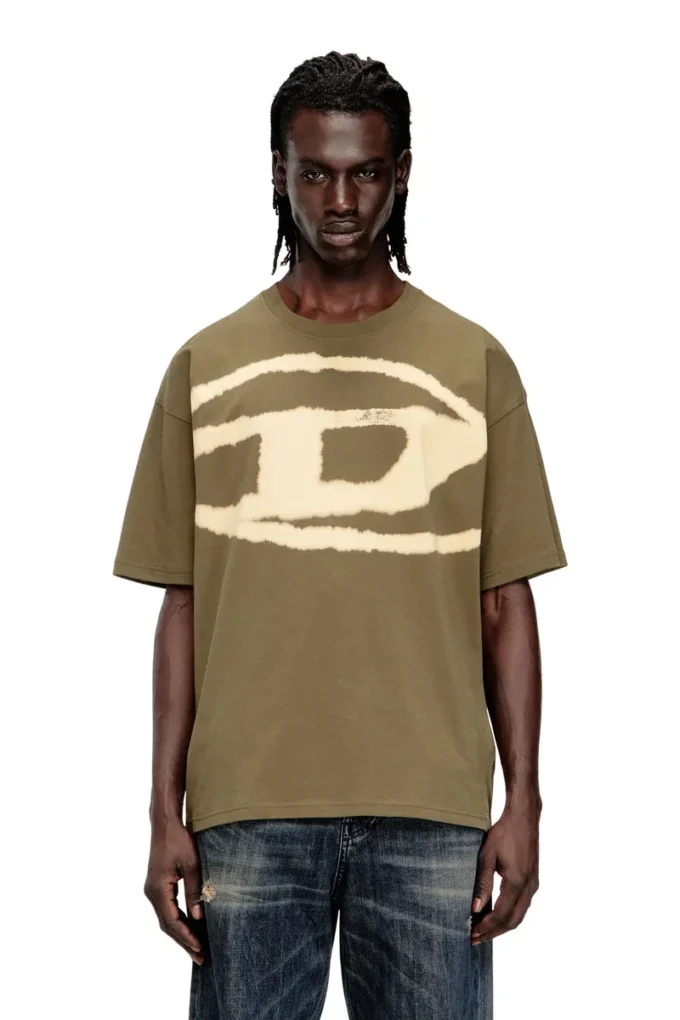 t-boxt-bleach Koszulka z wybielonym logo Oval D
