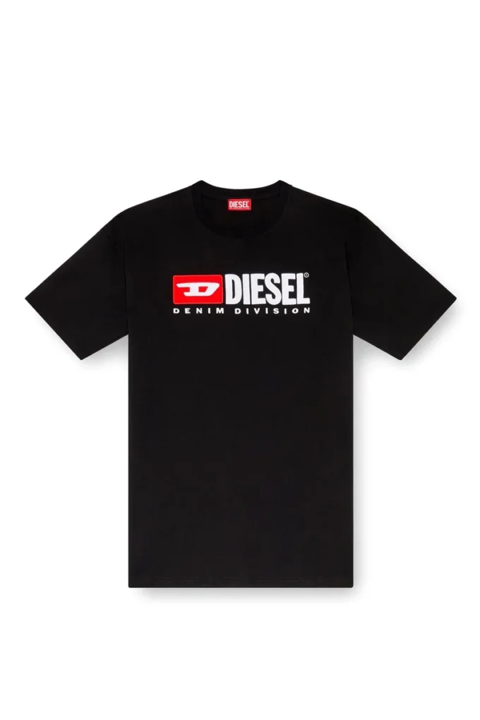 t-boxt-div Koszulka z naszywką z logo Diesel