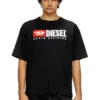 t-boxt-div Koszulka z naszywką z logo Diesel