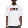 t-boxt-div Koszulka z naszywką z logo Diesel