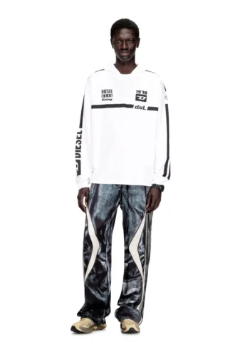 t-boxt-ls-hood-rib Bluza z kapturem z kontrastowymi nadrukami