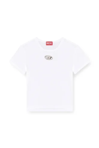 t-uncutie-long-od-q1 T-shirt o dopasowanym kroju z wycięciem w kształcie owalu D