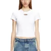 t-uncutie-long-od-q1 T-shirt o dopasowanym kroju z wycięciem w kształcie owalu D