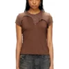t-unrawy Koszulka Henley z efektem peel-off