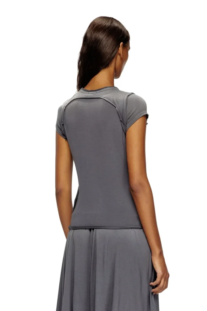 t-unrawy Koszulka Henley z efektem peel-off