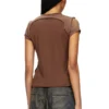 t-unrawy Koszulka Henley z efektem peel-off