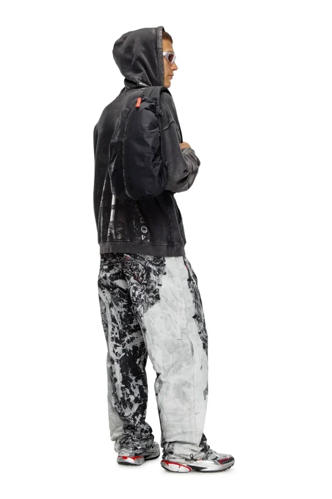Torba typu sling zip-d x Plecak Zip-D-Sling z żakardową powłoką w kratkę Torba typu sling zip-d x Plecak Zip-D-Sling z żakardową powłoką w kratkę
