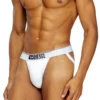 umbr-jockythreepack Trzy pary jockstrapów z logo z przodu umbr-jockythreepack Trzy pary jockstrapów z logo z przodu