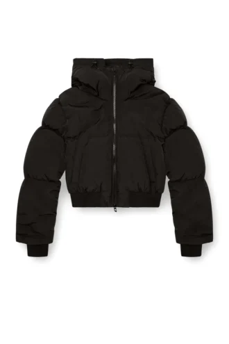 w-peyt-short-new-p1 Kurtka puchowa z kapturem z marszczonego nylonu